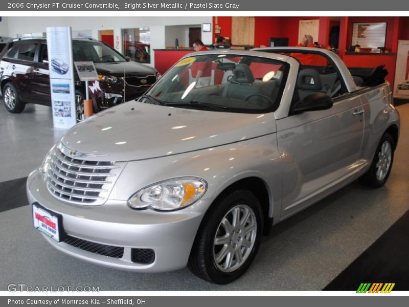 Bright Silver Metallic / Pastel Slate Gray 2006 Chrysler PT Cruiser Convertible