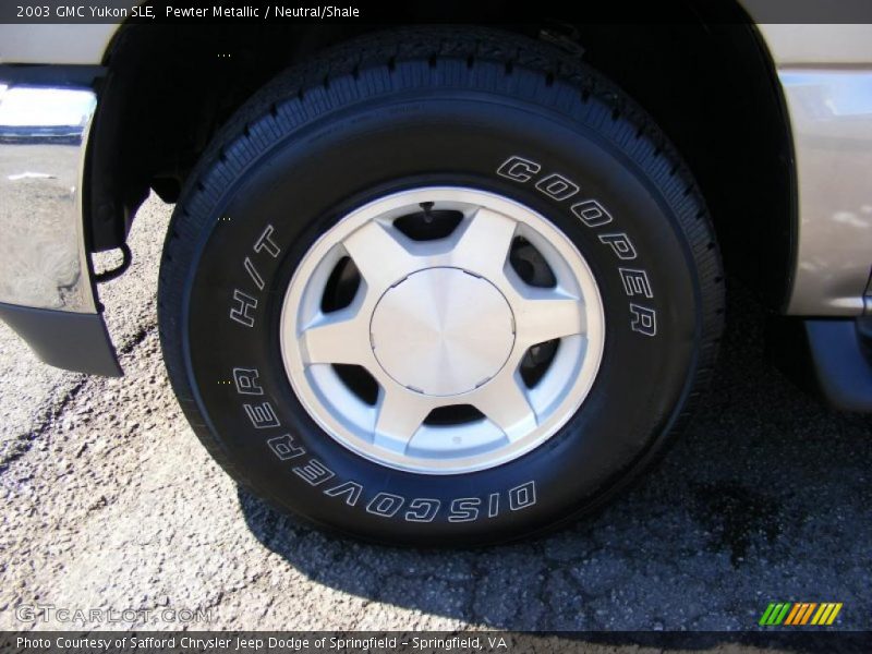 Pewter Metallic / Neutral/Shale 2003 GMC Yukon SLE