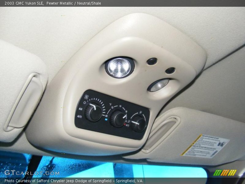 Pewter Metallic / Neutral/Shale 2003 GMC Yukon SLE