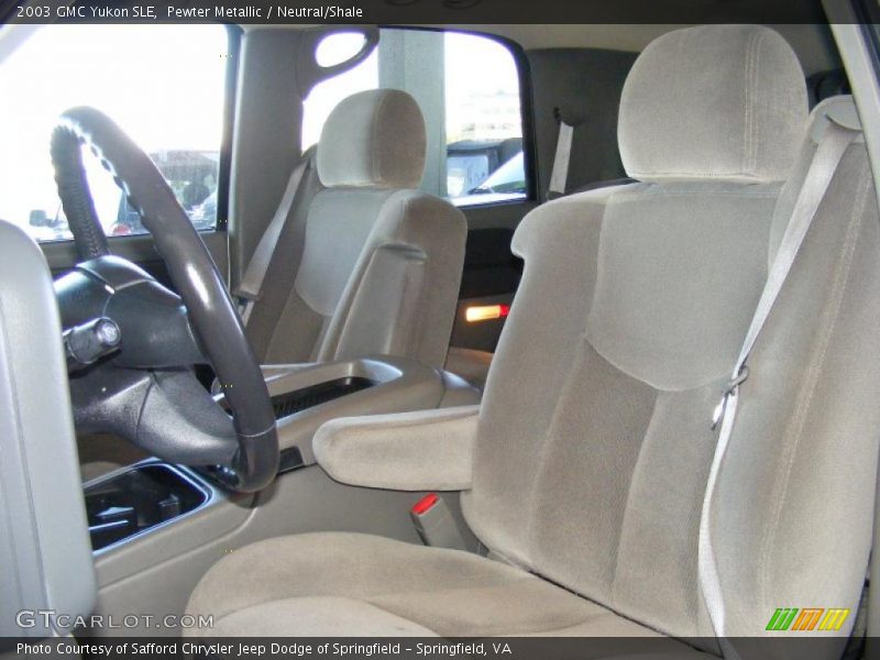 Pewter Metallic / Neutral/Shale 2003 GMC Yukon SLE