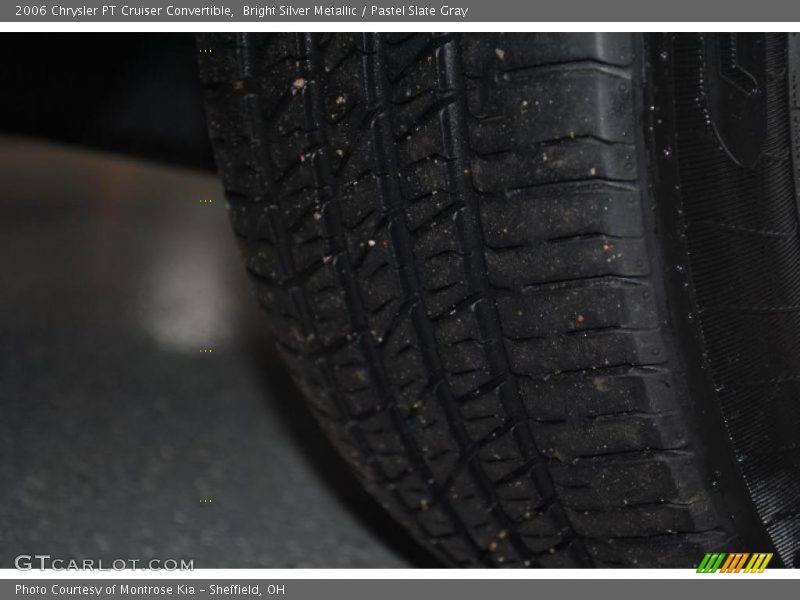 Bright Silver Metallic / Pastel Slate Gray 2006 Chrysler PT Cruiser Convertible