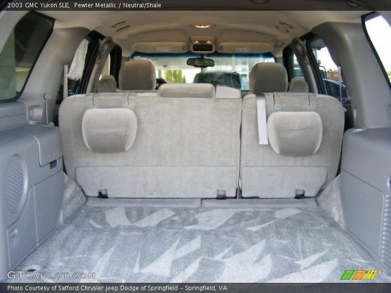 Pewter Metallic / Neutral/Shale 2003 GMC Yukon SLE
