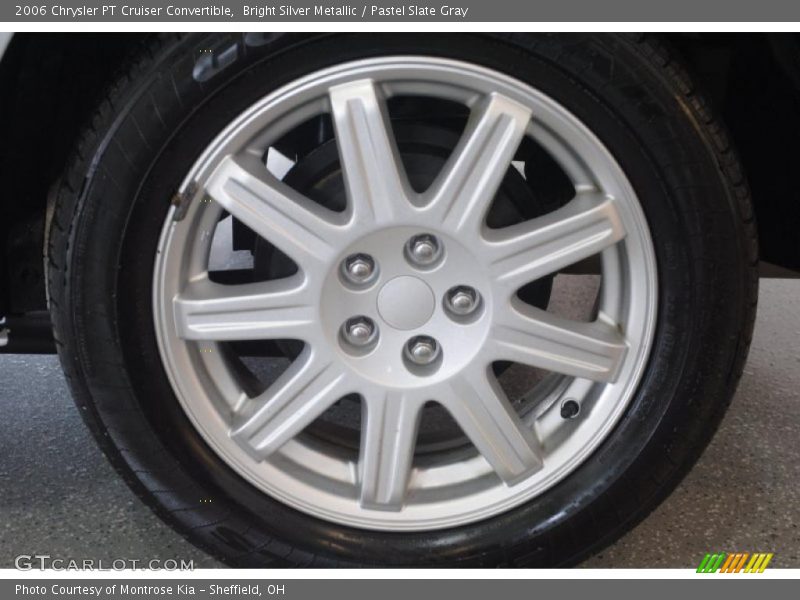 Bright Silver Metallic / Pastel Slate Gray 2006 Chrysler PT Cruiser Convertible
