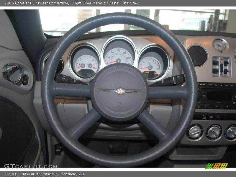 Bright Silver Metallic / Pastel Slate Gray 2006 Chrysler PT Cruiser Convertible