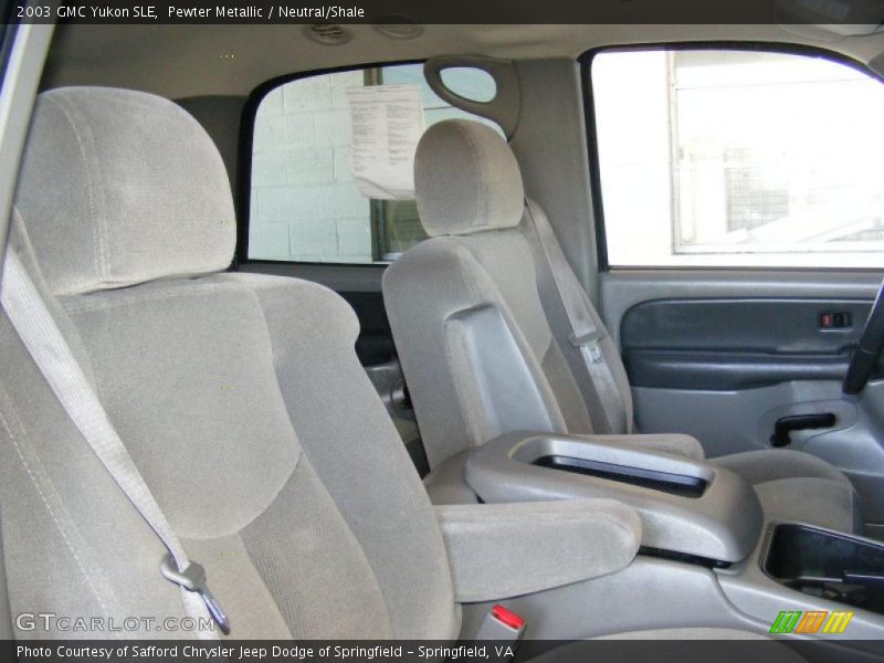 Pewter Metallic / Neutral/Shale 2003 GMC Yukon SLE