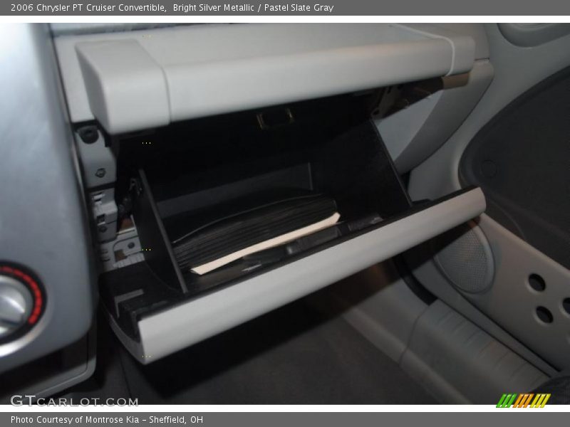 Bright Silver Metallic / Pastel Slate Gray 2006 Chrysler PT Cruiser Convertible