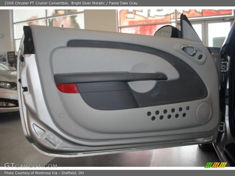 Bright Silver Metallic / Pastel Slate Gray 2006 Chrysler PT Cruiser Convertible