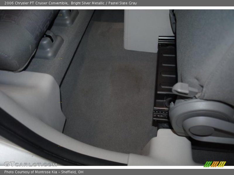 Bright Silver Metallic / Pastel Slate Gray 2006 Chrysler PT Cruiser Convertible