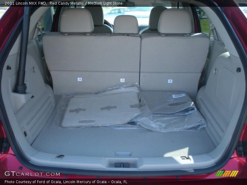 Red Candy Metallic / Medium Light Stone 2011 Lincoln MKX FWD