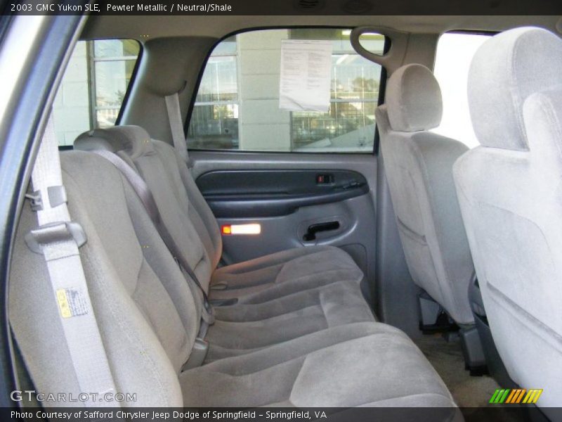 Pewter Metallic / Neutral/Shale 2003 GMC Yukon SLE