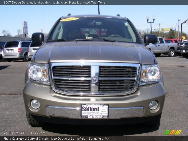 Light Khaki Metallic / Khaki Two-Tone 2007 Dodge Durango Limited 4x4
