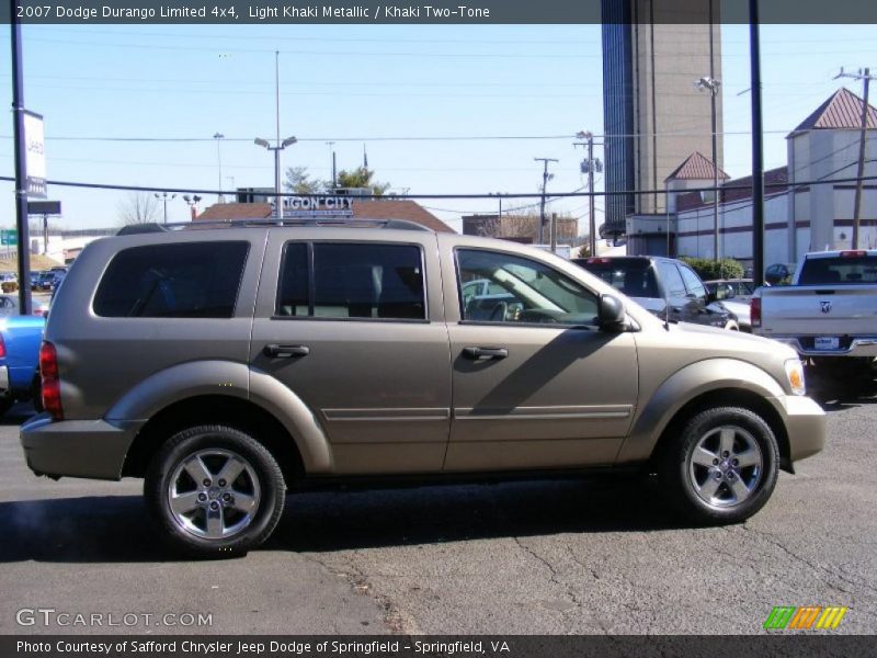 Light Khaki Metallic / Khaki Two-Tone 2007 Dodge Durango Limited 4x4
