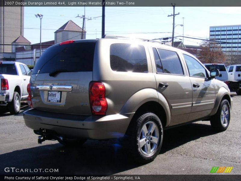 Light Khaki Metallic / Khaki Two-Tone 2007 Dodge Durango Limited 4x4