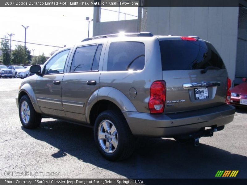 Light Khaki Metallic / Khaki Two-Tone 2007 Dodge Durango Limited 4x4