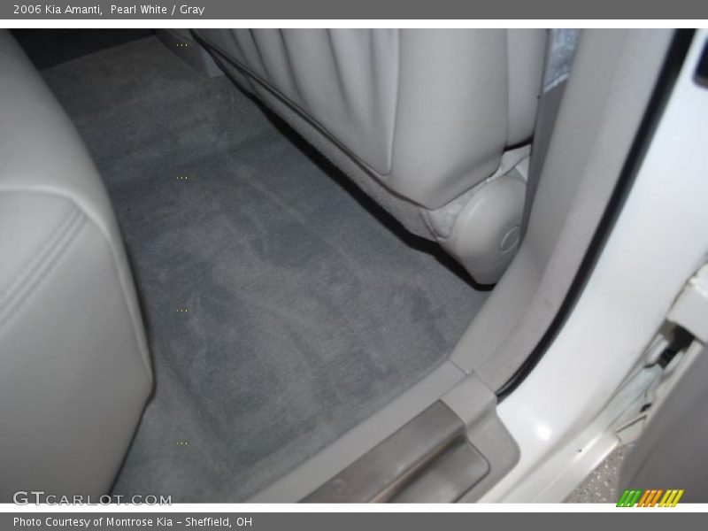Pearl White / Gray 2006 Kia Amanti