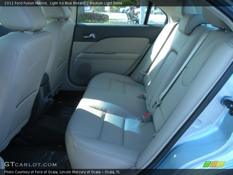  2011 Fusion Hybrid Medium Light Stone Interior