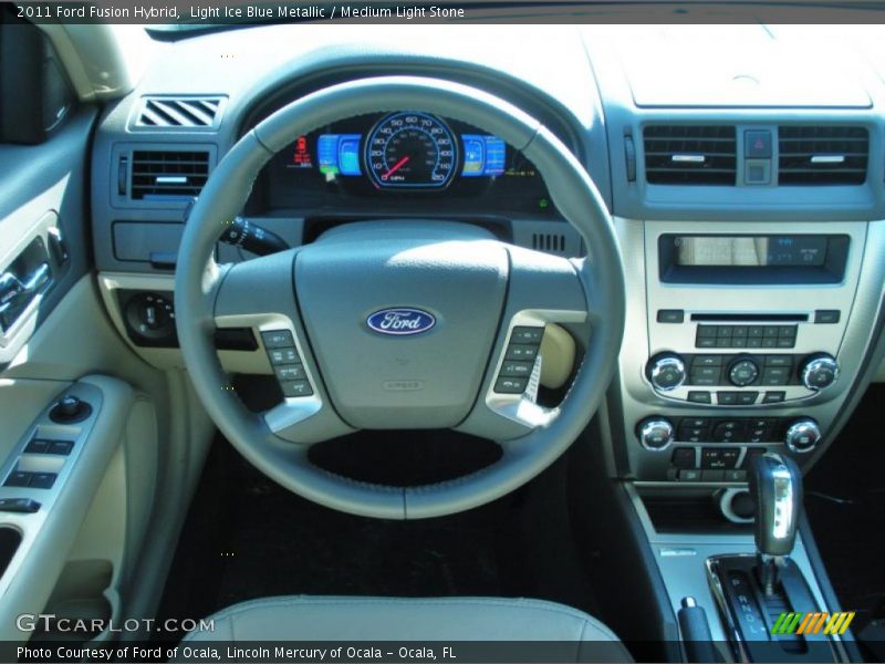Dashboard of 2011 Fusion Hybrid