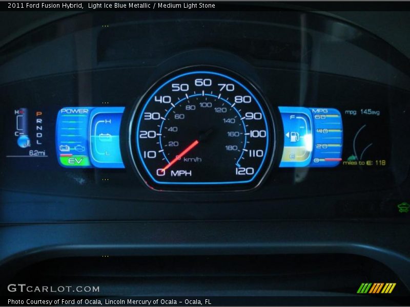  2011 Fusion Hybrid Hybrid Gauges
