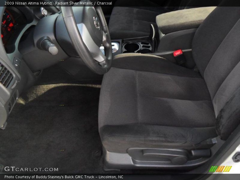 Radiant Silver Metallic / Charcoal 2009 Nissan Altima Hybrid