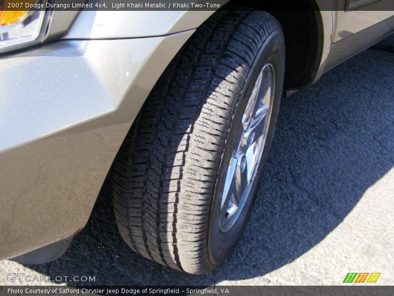 Light Khaki Metallic / Khaki Two-Tone 2007 Dodge Durango Limited 4x4
