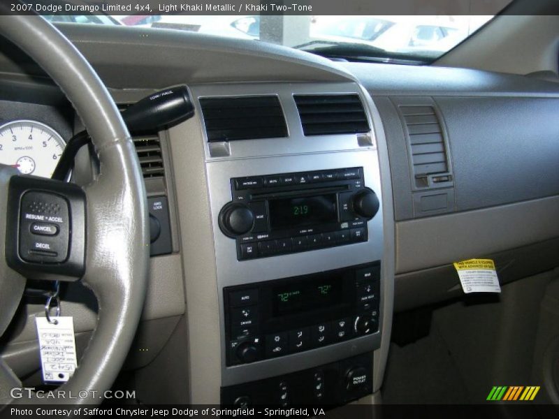 Light Khaki Metallic / Khaki Two-Tone 2007 Dodge Durango Limited 4x4