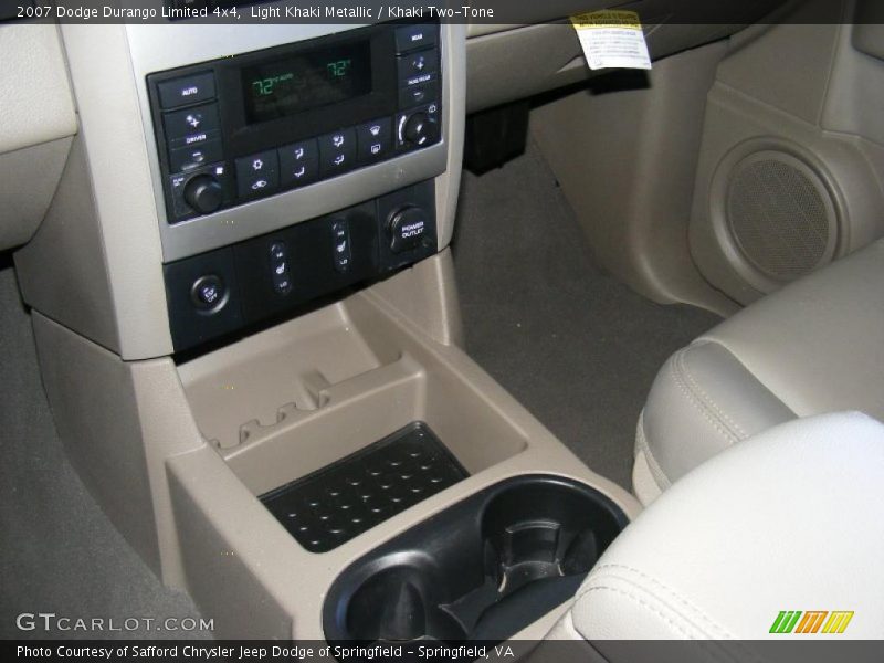 Light Khaki Metallic / Khaki Two-Tone 2007 Dodge Durango Limited 4x4