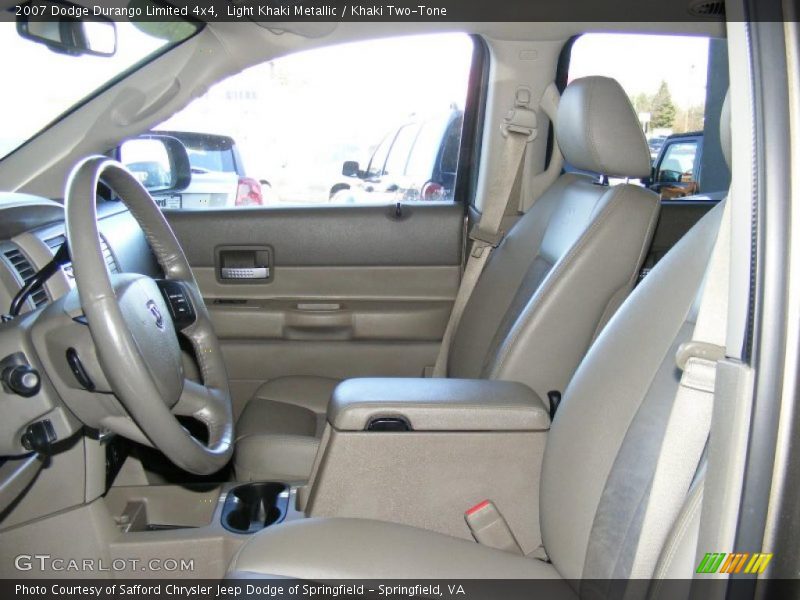  2007 Durango Limited 4x4 Khaki Two-Tone Interior