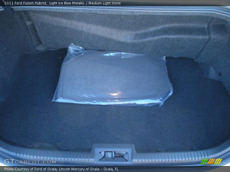  2011 Fusion Hybrid Trunk