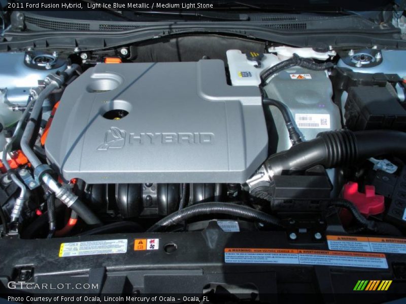  2011 Fusion Hybrid Engine - 2.5 Liter Atkinson Cycle DOHC 16-Valve VVT 4 Cylinder Gasoline/Electric Hybrid