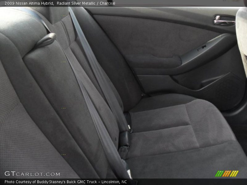 Radiant Silver Metallic / Charcoal 2009 Nissan Altima Hybrid