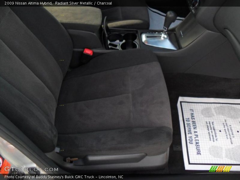 Radiant Silver Metallic / Charcoal 2009 Nissan Altima Hybrid