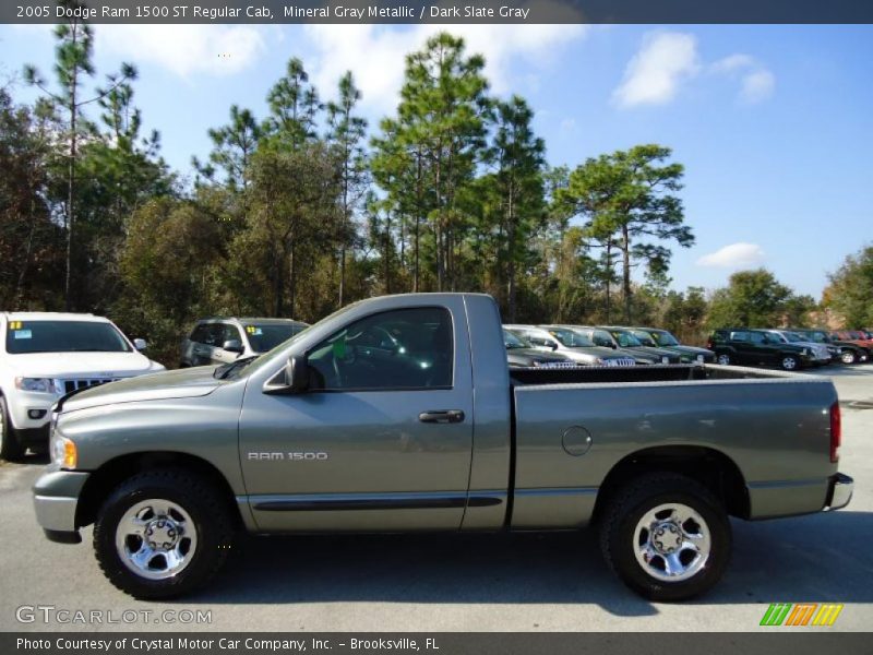 Mineral Gray Metallic / Dark Slate Gray 2005 Dodge Ram 1500 ST Regular Cab