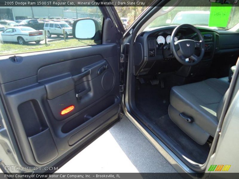 Mineral Gray Metallic / Dark Slate Gray 2005 Dodge Ram 1500 ST Regular Cab