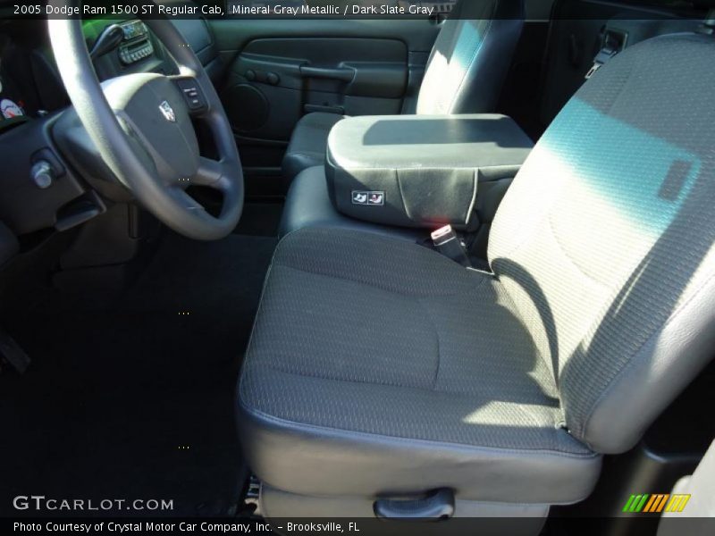 Mineral Gray Metallic / Dark Slate Gray 2005 Dodge Ram 1500 ST Regular Cab