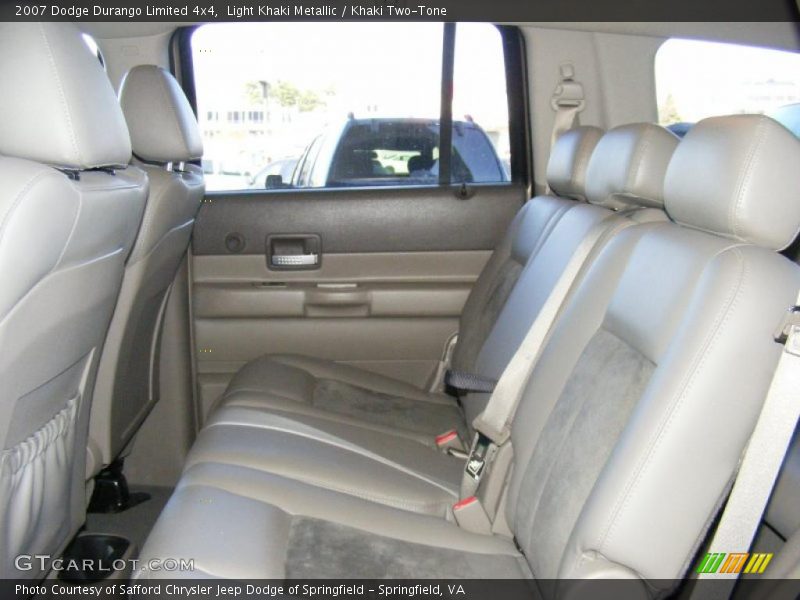 Light Khaki Metallic / Khaki Two-Tone 2007 Dodge Durango Limited 4x4