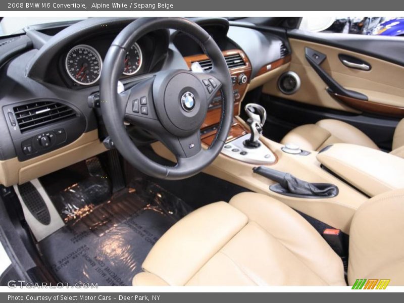 Sepang Beige Interior - 2008 M6 Convertible 