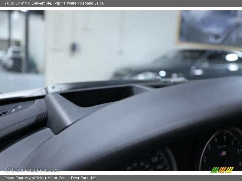 Alpine White / Sepang Beige 2008 BMW M6 Convertible