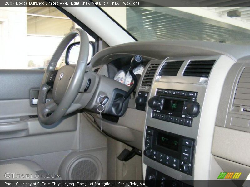 Light Khaki Metallic / Khaki Two-Tone 2007 Dodge Durango Limited 4x4