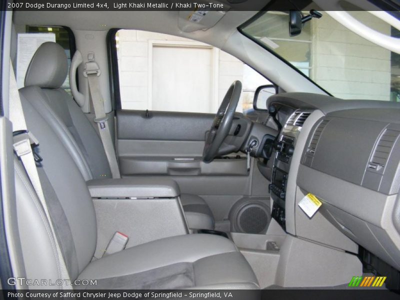 Light Khaki Metallic / Khaki Two-Tone 2007 Dodge Durango Limited 4x4