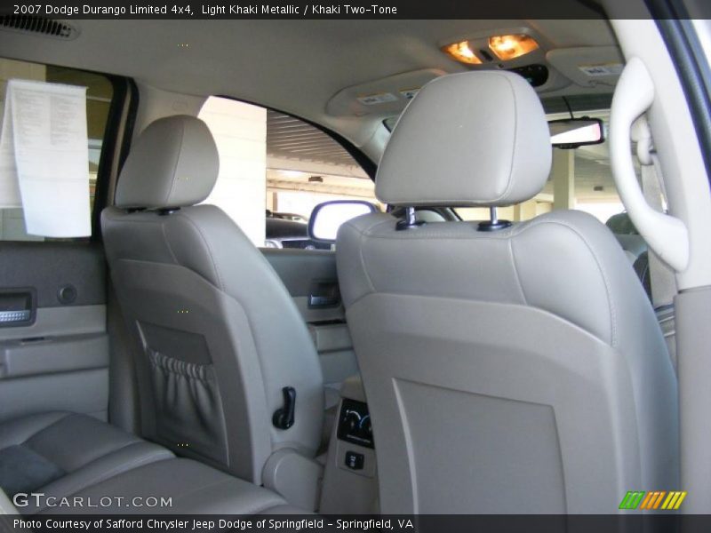 Light Khaki Metallic / Khaki Two-Tone 2007 Dodge Durango Limited 4x4