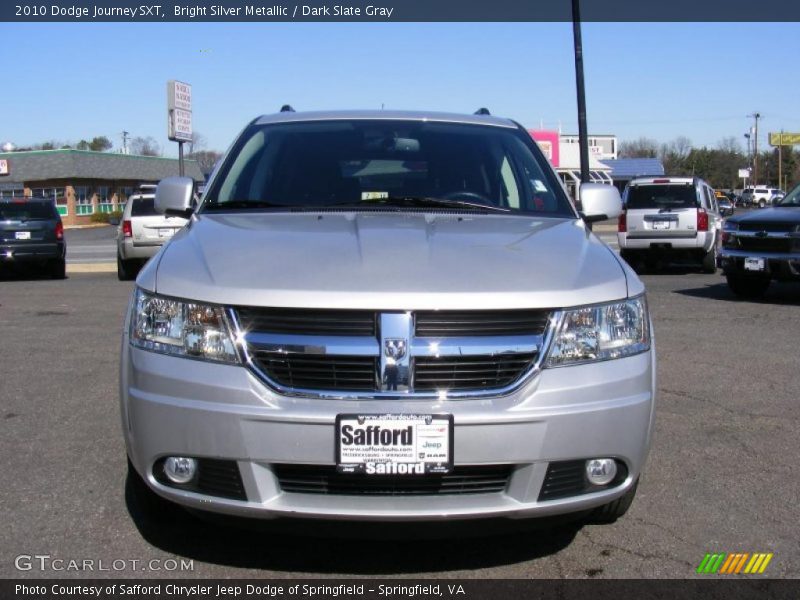 Bright Silver Metallic / Dark Slate Gray 2010 Dodge Journey SXT
