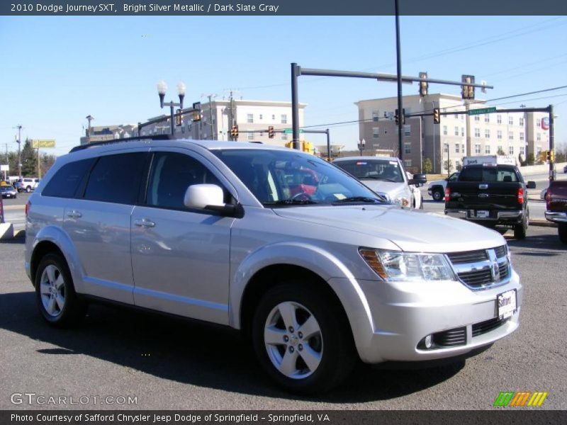 Bright Silver Metallic / Dark Slate Gray 2010 Dodge Journey SXT