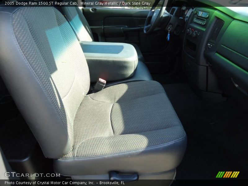 Mineral Gray Metallic / Dark Slate Gray 2005 Dodge Ram 1500 ST Regular Cab