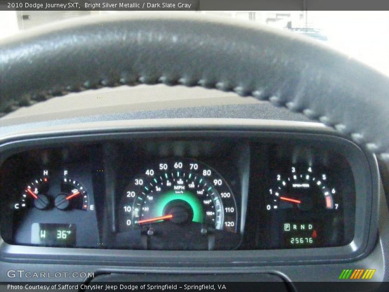 Bright Silver Metallic / Dark Slate Gray 2010 Dodge Journey SXT