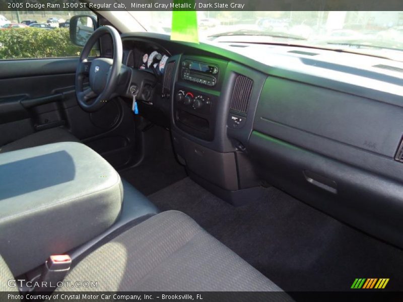 Mineral Gray Metallic / Dark Slate Gray 2005 Dodge Ram 1500 ST Regular Cab