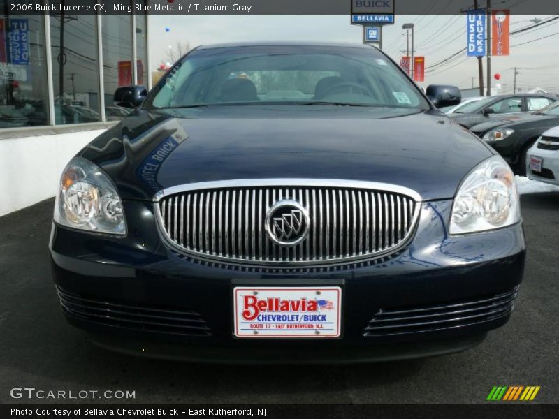 Ming Blue Metallic / Titanium Gray 2006 Buick Lucerne CX