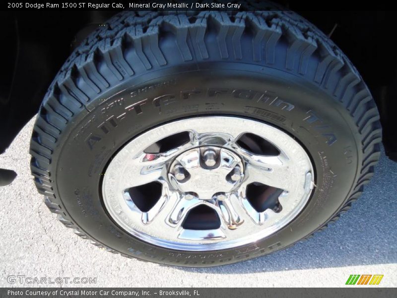 Mineral Gray Metallic / Dark Slate Gray 2005 Dodge Ram 1500 ST Regular Cab