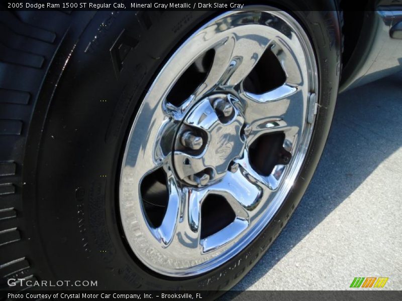 Mineral Gray Metallic / Dark Slate Gray 2005 Dodge Ram 1500 ST Regular Cab