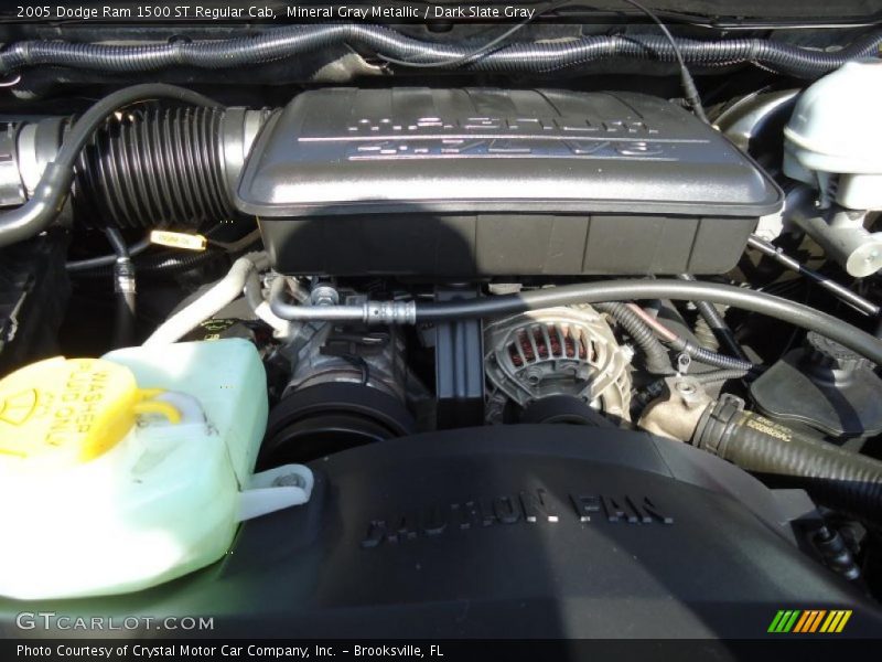 Mineral Gray Metallic / Dark Slate Gray 2005 Dodge Ram 1500 ST Regular Cab