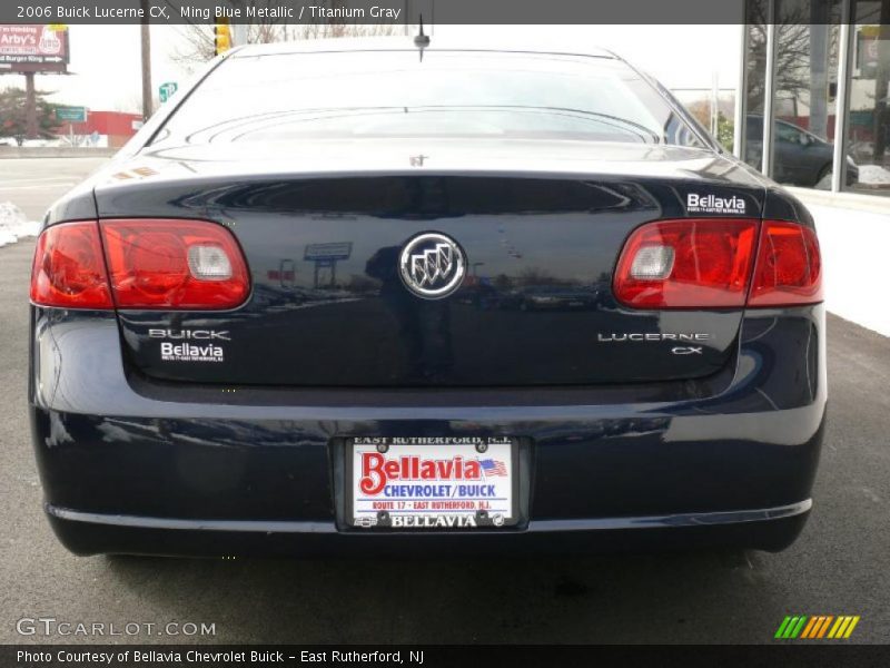 Ming Blue Metallic / Titanium Gray 2006 Buick Lucerne CX
